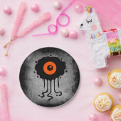 Halloween Alien Cyclops Papieren Bordje (Feest)