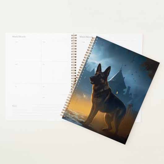 Halloween allemand mouton effrayant (Devant avec enveloppe)