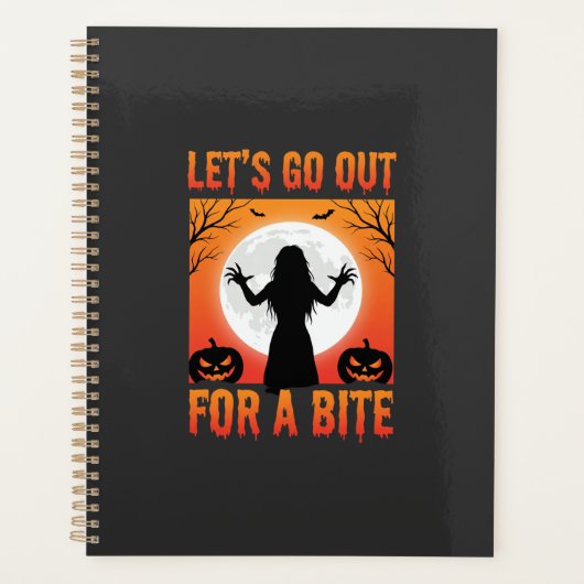 Halloween Allons Sortir Pour Une Morsure Horreur (Devant)