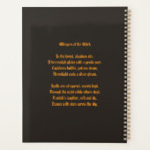 Halloween amusant personnalisable (Dos)