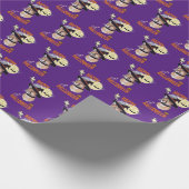 halloween animals cadeaupapier (Hoek)