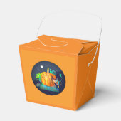 Halloween Animals & Pumpkin Trick or treat box Bedankdoosjes (Voorkant Zijde)