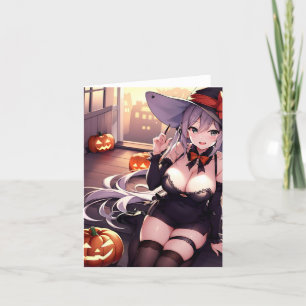 Halloween Anime R Feestdagen Kaart