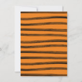 Halloween Anniversaire Chat Eyes invitations (Dos)