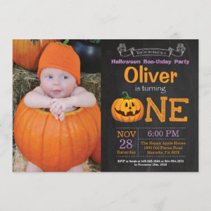 Halloween Anniversaire Fête Invitation Photo