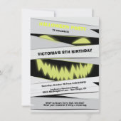 Halloween Anniversaire Mummy invitations (Devant)