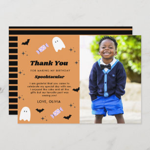 Halloween Anniversaire Spooktacular Carte de remer