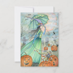 Halloween Ansichtkaart Kaart