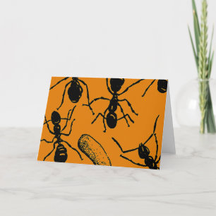 Halloween Ants Kaart
