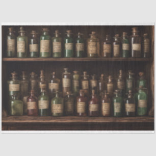 Halloween Apothecary Flessen Heks Outlander Tissuepapier