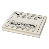 Halloween Apothecary Label - Vampire Bloed - Rubberstempel (Stempel)