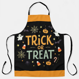 Halloween apron schort