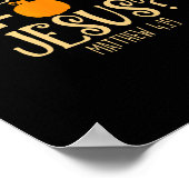 Halloween Are You Herfst-o-ween Jesus Matthew Chri Poster (Hoek)