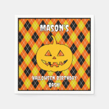 Halloween Argyle jack op lantaarn