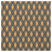 Halloween Argyle Pattern Stof (Swatch)