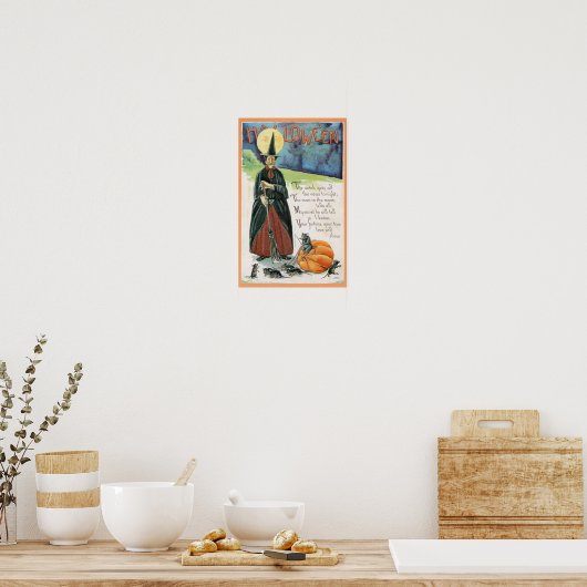 Halloween Art Poster (Keuken)