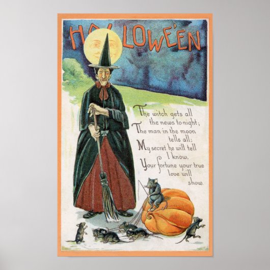 Halloween Art Poster (Voorkant)