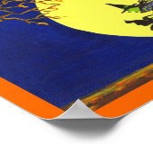 Halloween art poster "Broken Broom" (Hoek)