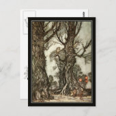  Halloween Arthur Rackham De Fairy Ball Briefkaart (Voorkant / Achterkant)