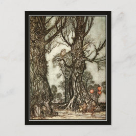 Halloween Arthur Rackham De Fairy Ball Briefkaart