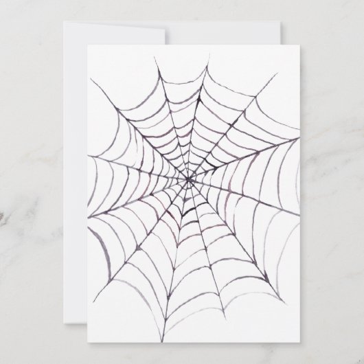 Halloween Automne Automne Faire-part de mariage fo (Dos)