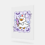 Halloween Automne Purple Coquette Oie Infirmière A (Angle)