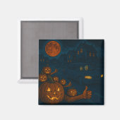 Halloween autostoop magneet (Voorkant / Achterkant)