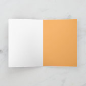 Halloween Autumn Herfst Pumpkins Waterverf Paint Notitiekaartje (Binnen)