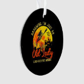 Halloween avec la vieille dame (devant)