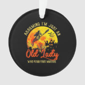 Halloween avec la vieille dame (devant)