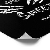 Halloween Baby Are Sweet Baby shower Game Poster (Coin)