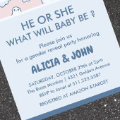 Halloween Baby Genre révéler invitation Mel fantôm