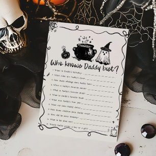 Halloween-baby is op komst. Wie weet wie papa het