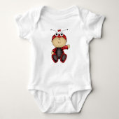 halloween baby ladybug romper (Voorkant)