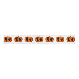 Halloween Baby pompoen Prints Grosgrain Lint
