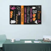 Halloween Baby shower Banner (Beurs)