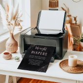 Halloween Baby Shower Candy Guessing Game Sign Poster