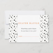 Halloween Baby shower couche noire Invitation (Devant)