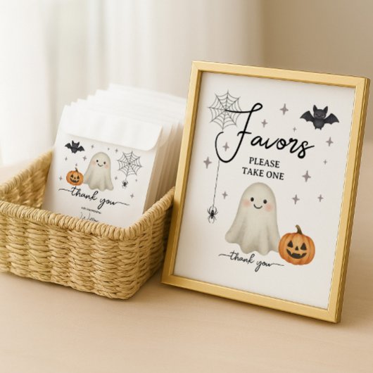 Halloween Baby shower Favoriet Bag Bedankzakje