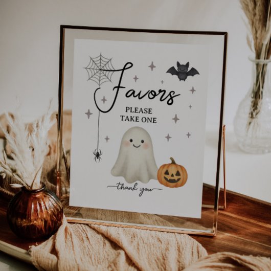 Halloween Baby shower Favorisez le prospectus budg