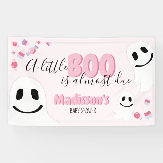 Halloween Baby shower feestdecoratie Banner (Horizontaal)