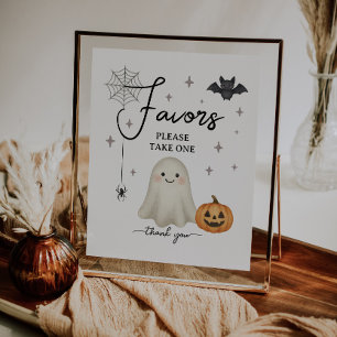 Halloween Baby shower geeft de voorkeur aan budget Flyer