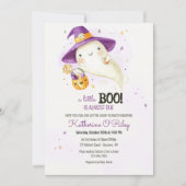 Halloween Baby shower  Kaart (Voorkant)
