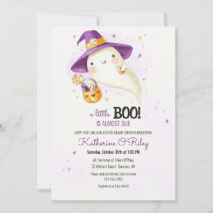 Halloween Baby shower  Kaart