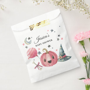 Halloween Baby shower Little Boo Favor Bags Bedankzakje