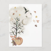 Halloween Baby shower luier Raffle. Informatiekaartje (Achterkant)