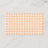 Halloween Baby Shower Luier Raffle Informatiekaartje (Achterkant)