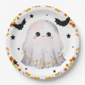 Halloween Baby shower Papier Bord (Voorkant)
