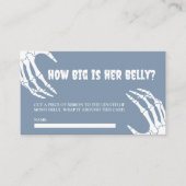 Halloween Baby shower Quelle taille a sa carte du (Devant)