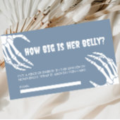 Halloween Baby shower Quelle taille a sa carte du